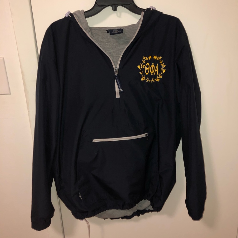 Theta Phi Alpha rain ☔️ jacket 🧥